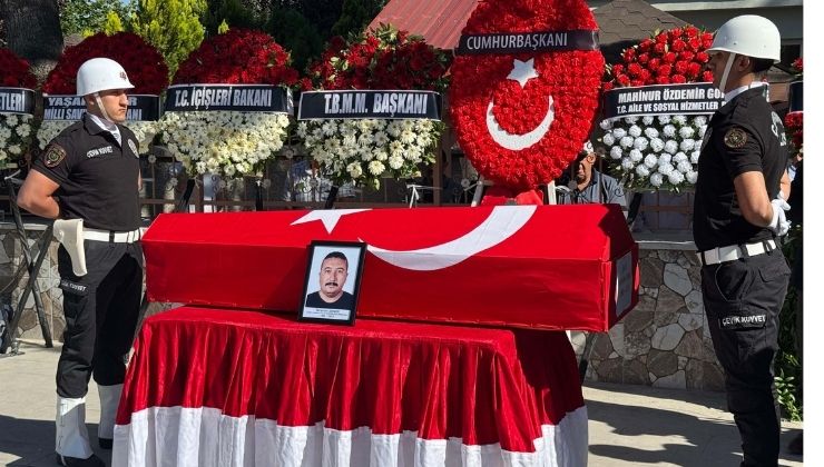 Konya, şehit dozer operatörünü son yolculuğuna uğurladı