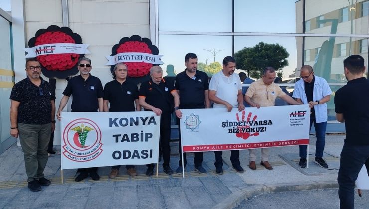 Görev yaptığı hastanede öldürülen Dr. Ekrem Karakaya, anıldı
