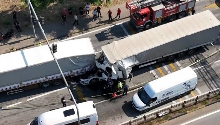Giresun’da trafik kazası : 1 ölü