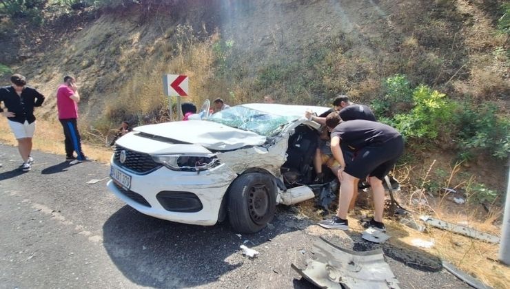 Tunceli’de trafik kazası: 3 yaralı