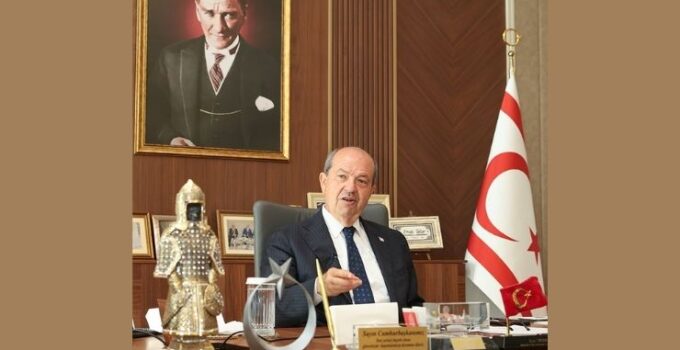 KKTC Cumhurbaşkanı Tatar: Bizi acımasızca toplu mezarlara koyacaklardı