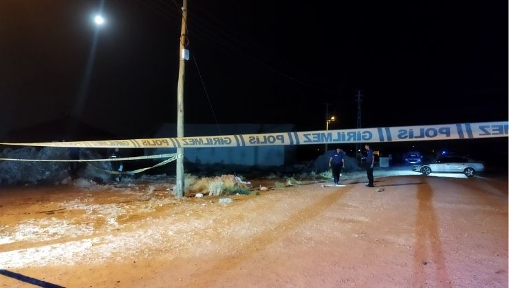 Konya’da pompalı tüfekle havaya ateş açılması sonucu 2 kişi yaralandı
