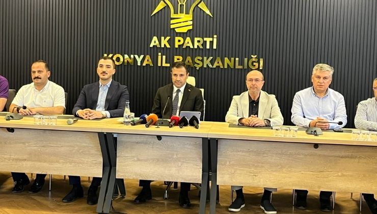 AK Parti Konya İl Başkanlığı’ndan “Terörsüz Türkiye” Vurgusu