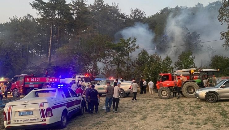 Bolu’daki orman yangını kontrol altına alındı