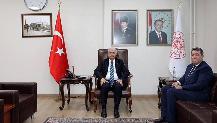 SGK Konya İl Müdürü Erkin Avcı’dan Vali Akın’a ziyaret