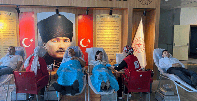 Ağrı’da 15 Temmuz’da kan bağışı kampanyası düzenlendi