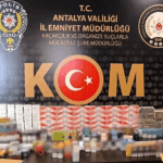 Antalya’da 1 haftada kaçakçılık operasyonlarında 12 şüpheliye adli işlem