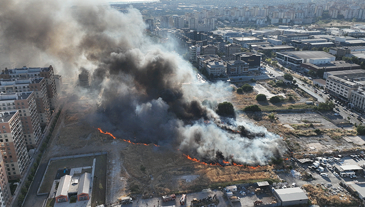 Pendik Aydos Ormanı’nda yangın kontrol altına alındı