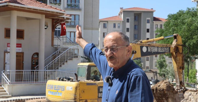 Beyşehir’e 750 kişilik Cami inşaatine başlandı