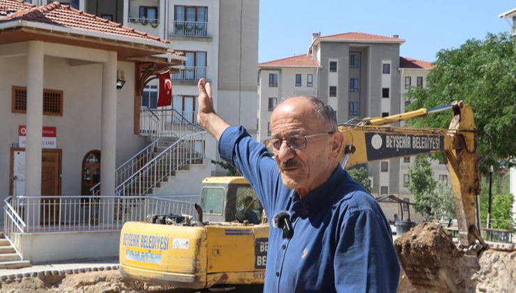 Beyşehir’e 750 kişilik Cami inşaatine başlandı