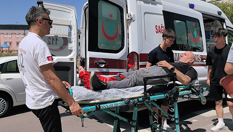 Bursa’da cip ile elektrikli bisiklet çarpıştı: 1 yaralı