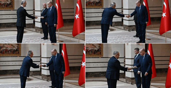 Cumhurbaşkanı Erdoğan, 4 ülkenin büyükelçisini kabul etti