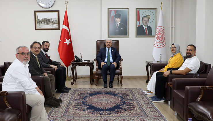 Dişhekimleri Odası Başkanı Algen, Vali Akını ziyaret etti