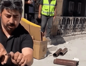 Eve giren yılanı yakalamak isterken parmağını kaptırdı