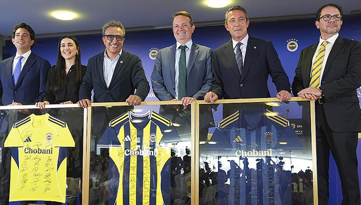 Fenerbahçe, stat isim ve forma sponsorluğu için Chobani ile sözleşme imzaladı