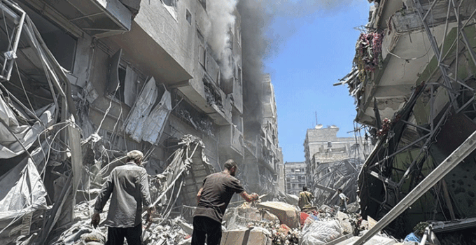 Gazze’de can kaybı 58 bini aştı