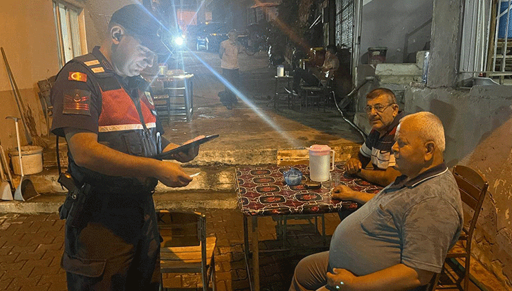 Jandarmadan sıcak nokta uygulaması