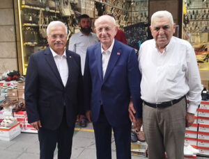 Kahraman’dan Konya esnafına ziyaret