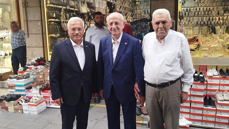 Kahraman’dan Konya esnafına ziyaret