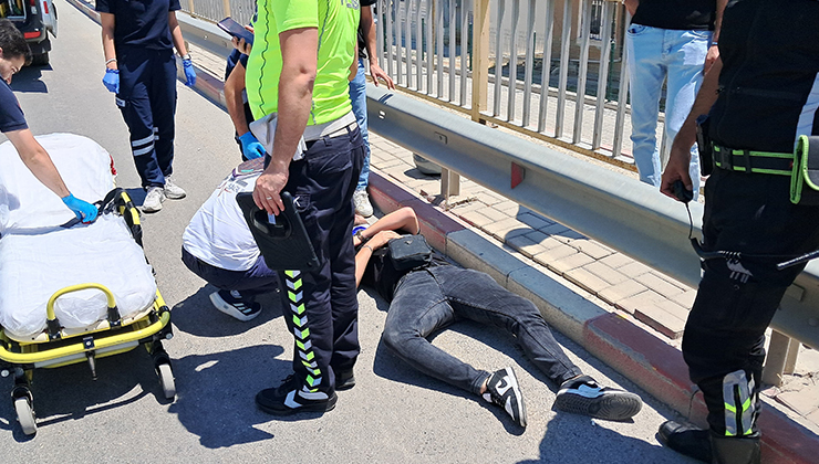 Karaman’da yola dökülen yağ kazaya neden oldu: 1 yaralı