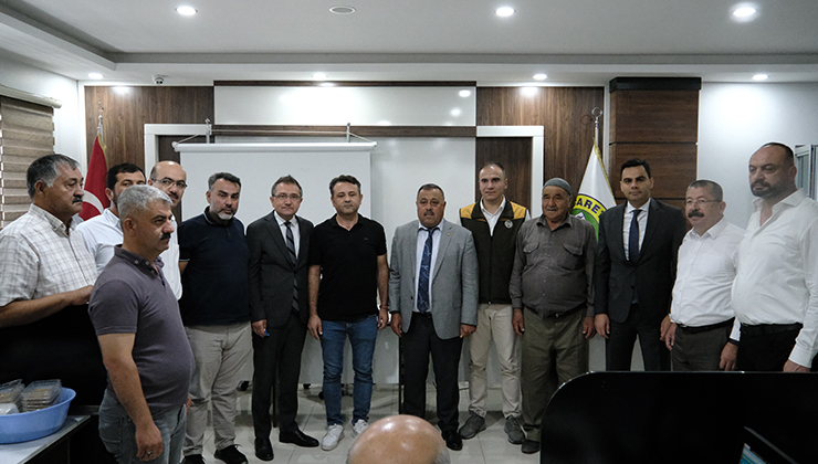 Karapınar’da hububat hasat sezonu açıldı