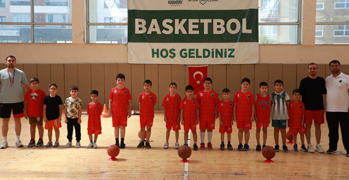 Karatay’da Yaz Spor Okulları eğitimleri başladı
