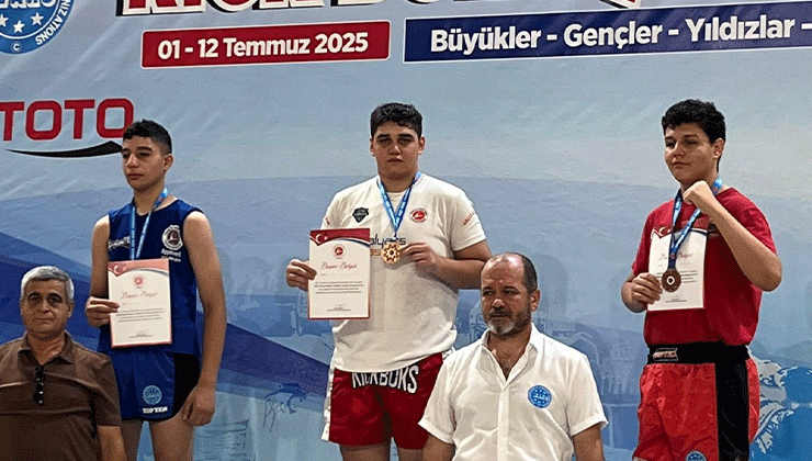 Kick Boks’ta gururlandıran bir başarı daha