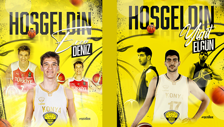 Konya Büyükşehir Belediyesi Basketbol Takımı transferde 2 önemli isimle daha anlaştı