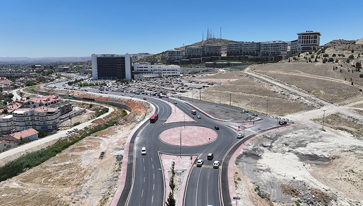 Konya Büyükşehir, Meram Tıp Fakültesi’nde otopark giriş-çıkışlarını daha güvenli hale getirdi