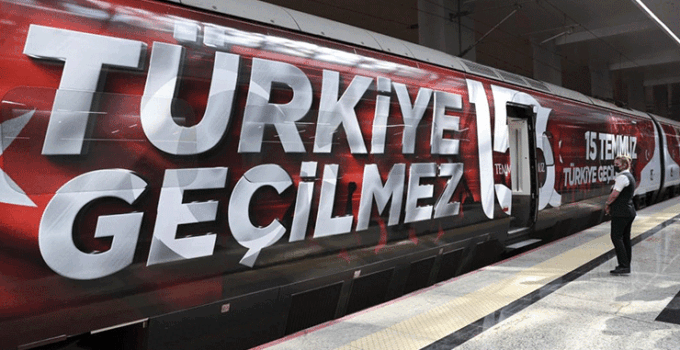 Konya duraklı 15 Temmuz treni raylara iniyor