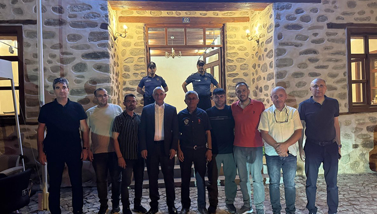 Konya İl Emniyet Müdürü Yüksek’ten Sille’de denetim