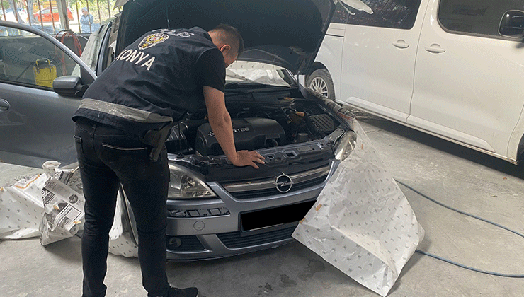 Konya merkezli “change” araç operasyonunda 6 zanlı tutuklandı