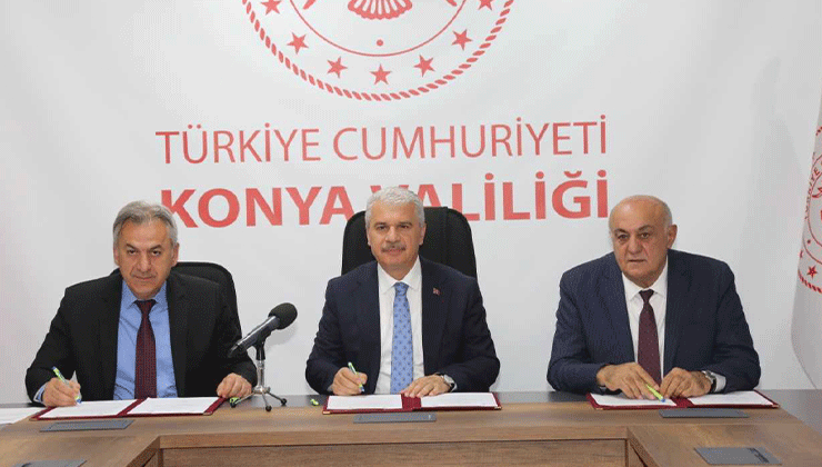 Konya Pancar Ekicileri Kooperatifi, Valilik ve Milli Eğitim’den tarımda iş birliği