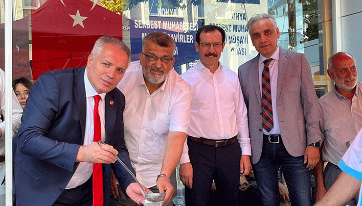 Konya SMMMO Üyelerine Aşure İkramında Bulundu