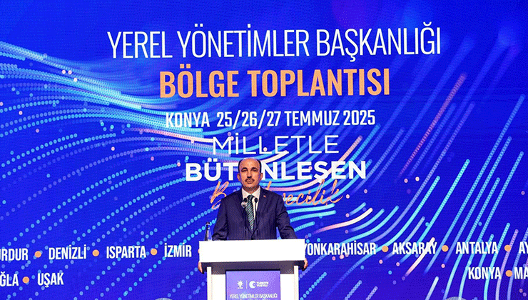Konya Yerel Yönetimler Bölge Toplantısına ev sahipliği yaptı