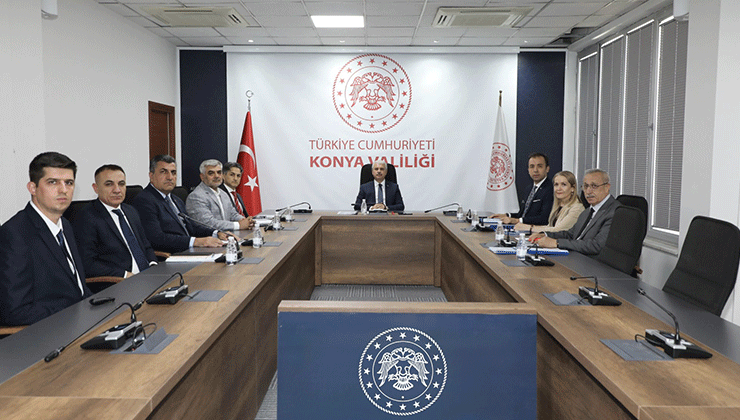 Konya’da göletlerin durumu masaya yatırıldı