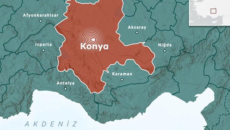 Konya’da korkutan deprem