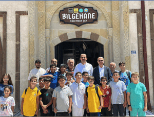 Konya’da yaz coşkusu Bilgehane’de: Başkanlar öğrencilerle bir arada