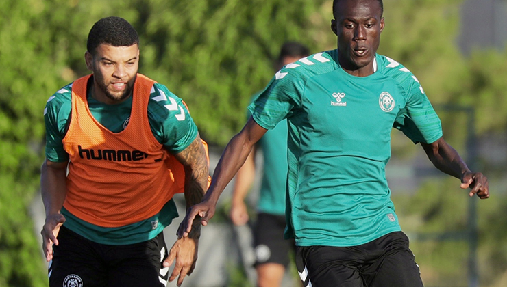 Konyaspor bugün çift idman yapacak