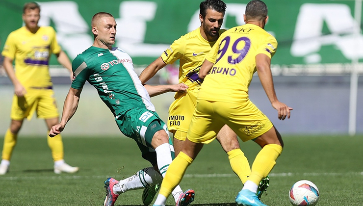 KONYASPOR DEPLASMAN SEVİYOR!
