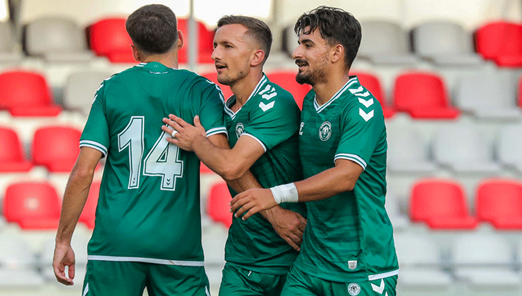 Konyaspor fark attı: 5-0
