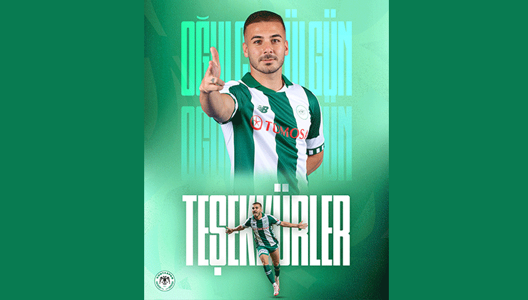 Konyaspor Oğulcan Ülgün’e veda etti