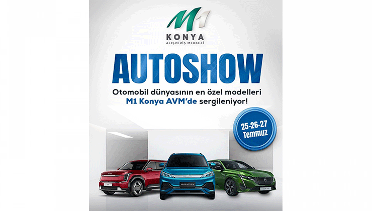 M1 Konya AVM’de otomobil rüzgarı