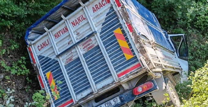Manyas’ta trafik kazası: 1 yaralı