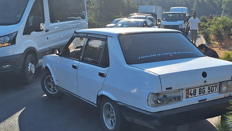 Milas-Bodrum Karayolu’nda zincirleme kaza: 2 yaralı
