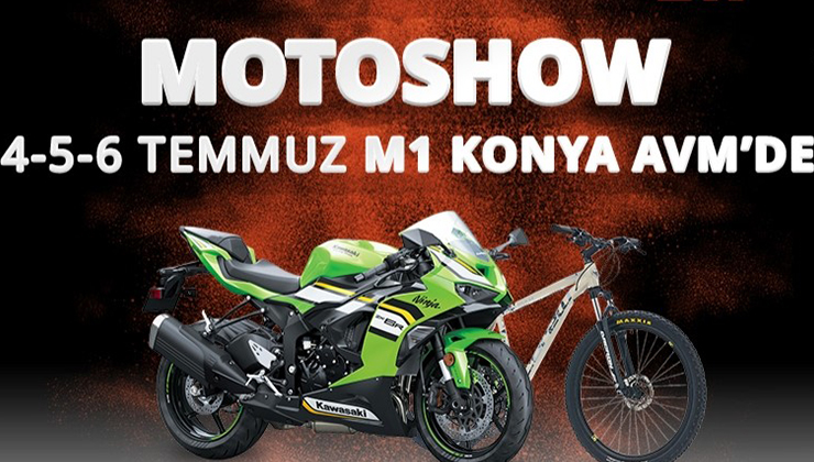 Motor tutkunları M1 Konya AVM’de buluşuyor