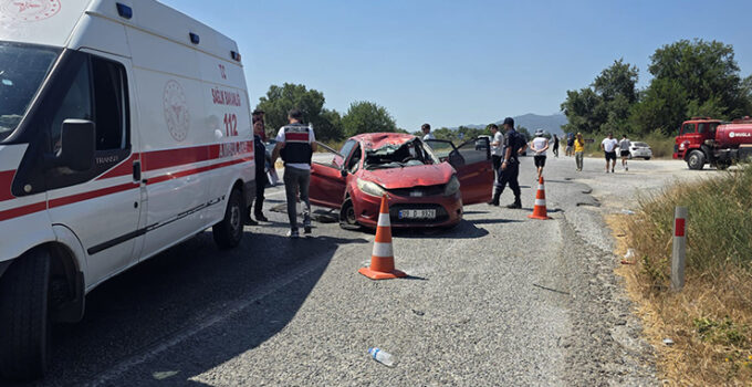 Muğla’da trafik kazası: 1 ölü, 2 yaralı