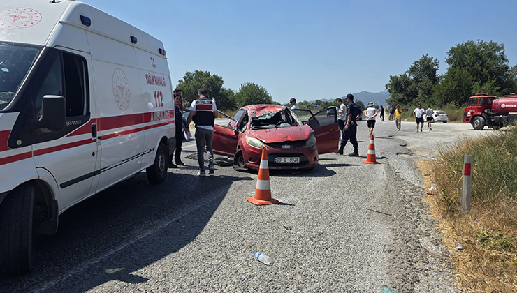 Muğla’da trafik kazası: 1 ölü, 2 yaralı