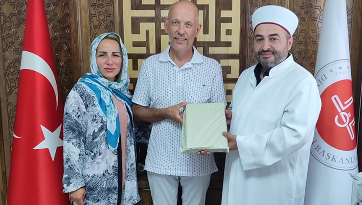 Norveç vatandaşları, Konya’da İslam’ı seçti