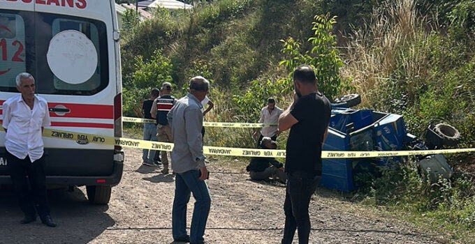 Ordu’da patpat kazası: 1 kişi hayatını kaybetti